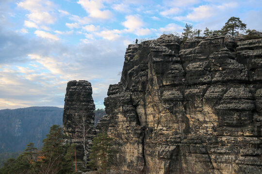 Sandstone Cliffs of Bohemian Switzerland