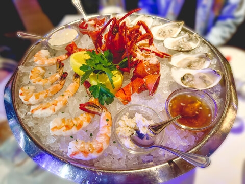 delicious appetizers at a gourmet restaurant