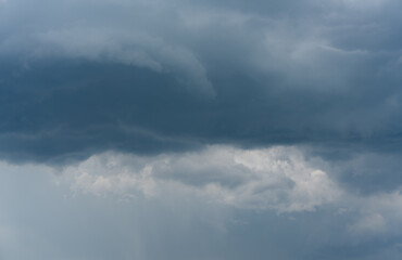 Obraz premium rain clouds in the sky