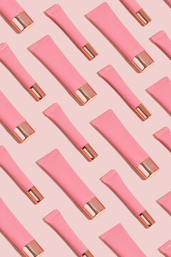 Pink Skincare Tubes
