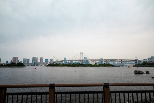 Rainbow Bridge over Tokyo Bay