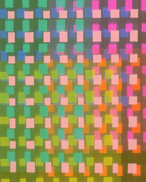 Colorful Abstract Geometric Pattern