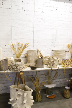 workshop for making natural bags