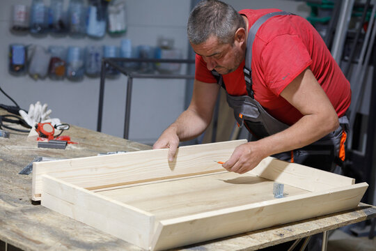 Woodworking indoors