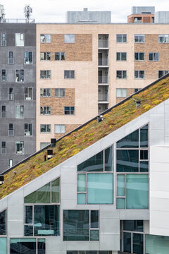 Modern residential Danish apartments