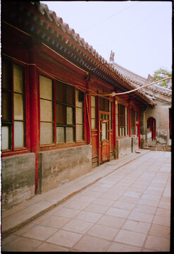 Beijing Monastery Living Quarters of the Monks
