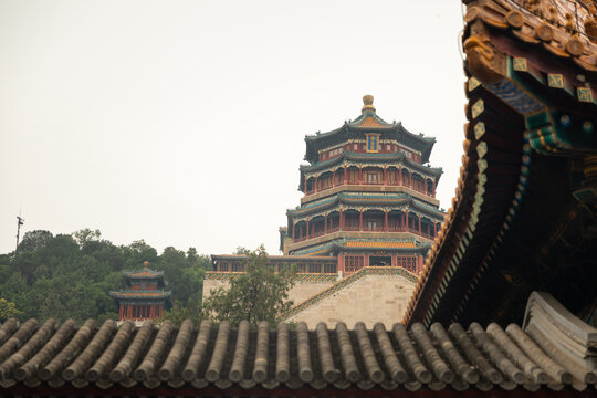 The Tower of Buddhist Incense at the Summer Palace