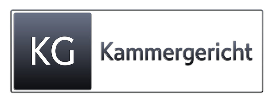KG - Kammergericht - Abk&uuml;rzung aus deutschem Recht, Verwaltung