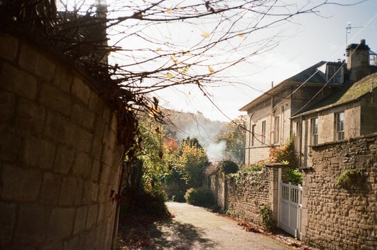 Quiet English Village Street