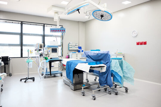 Room for Medical Care With Equipment and Tools