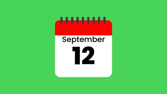 Animated Calendar Event: Carl Garner Federal Lands Cleanup Day September 12th Reminder