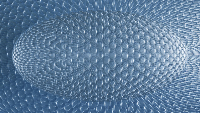 Patterns in Blue Texture Create Unique Design