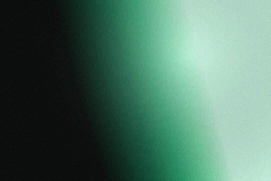 Fundo abstrato degrad&ecirc; verde escuro e preto com textura de ru&iacute;do. Transi&ccedil;&atilde;o suave com efeito granulado para design moderno - procedural algoritmo