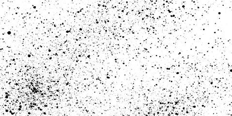 Fototapeta premium Dirty or dust film grain speck grit grunge overlay on white background grain grain dot white paper noise texture with distress effect vector illustration pattern background.
