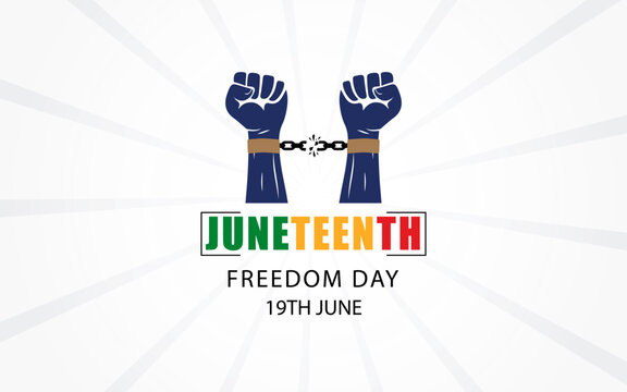 Juneteenth banner design with freedom concept, Juneteenth Banner Images, Juneteenth free stock image
