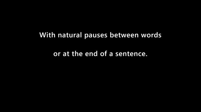 Understanding the essence of human writing natural pauses and sentence endings for improved readability and flow