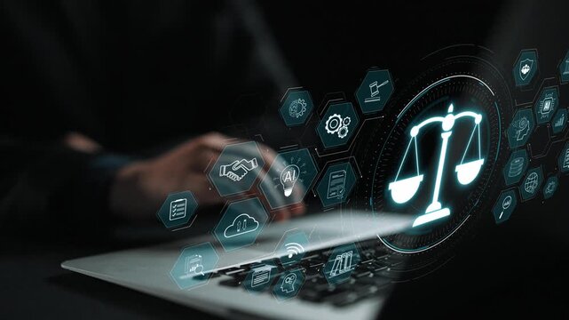 Artificial intelligence enhances legal systems through automation, AI decision support, and legal analytics. Legal system and justice AI transform operations. Marrow