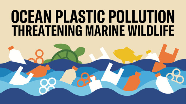 Ocean Plastic Pollution Threatening Marine Wildlife