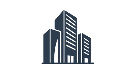 Fototapeta premium Modern City Skyscraper Building Design.