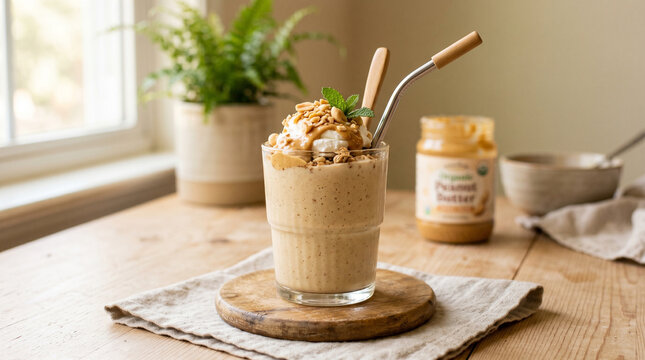 Peanut butter smoothie