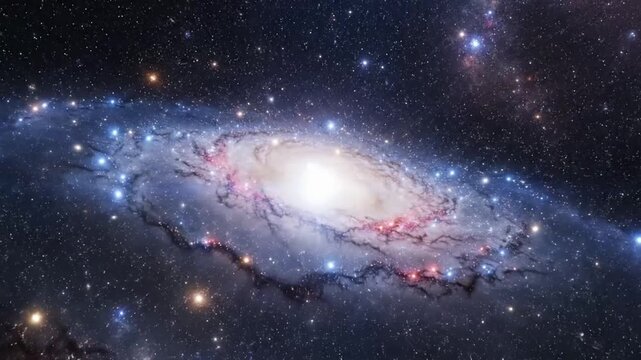 Explore interstellar space travel in the Spira universe with VSRExport showcasing distant galaxies