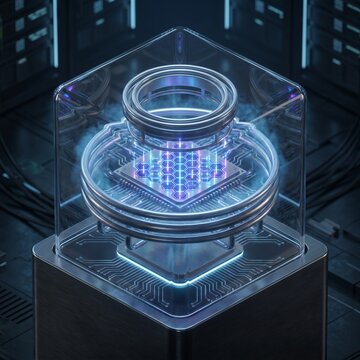Quantum Computing Processor Chip