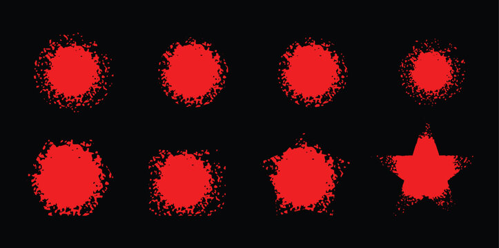 Grunge graffiti spray paint splashes and aerosol drip stains. Urban street art splatter texture with dirty mud spray, punk paint drops, abstract grunge dissolve overlay vector