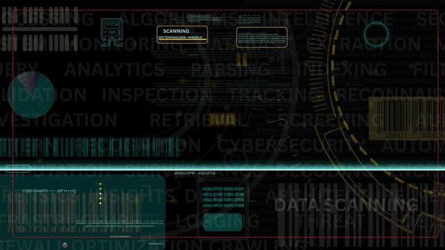 Data scanning analysis verification deep search processing algorithms intelligence security system monitoring