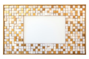 Fototapeta premium Gold art backgrounds mosaic.