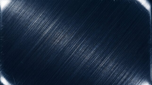 Brushed titanium panel featuring a uniform linear steel texture with dramatic corner vignetting