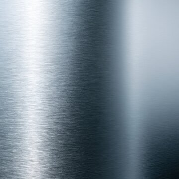 Silver titanium texture, premium metallic finish, clean modern industrial material backdrop