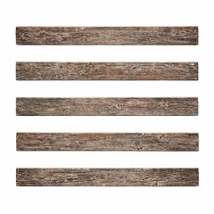 Obraz premium Old rustic wooden planks arranged in pattern, weathered textured surface