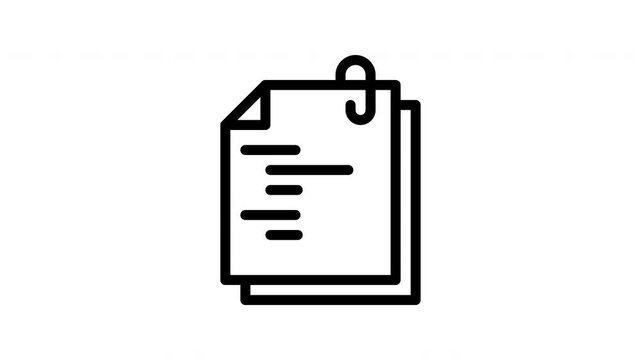 assignment minimalist stroke animation