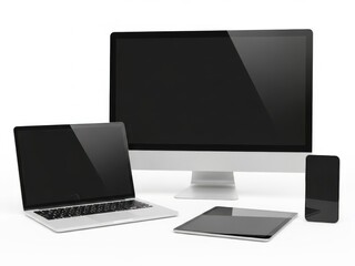 Fototapeta premium Modern tech devices on display together