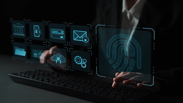 System for safeguarding digital identity using fingerprint authentication, encryption, and secure access protocols across cloud, device, and personal data environments Marrow