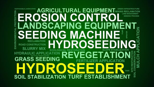 Hydroseeder Word Cloud