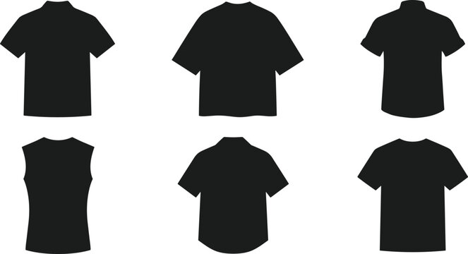 Blank Sportswear Apparel Mockup Collection Featuring T Shirt Polo Shirt and Tank Top Templates for  clothing Branding Desinh
