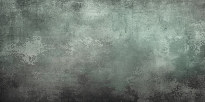 A dark, vintage grunge metal texture background featuring a dirty, textured surface with subtle smoke and light effects, creating an old, black, and gray blank backdrop pattern