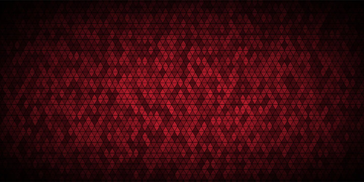 Dark Red Triangular Tessellation Pattern with Layered Polygon Texture and Futuristic Geometric Styling digital pattern eps10