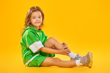 Naklejka premium Sunny Childhood Rest
