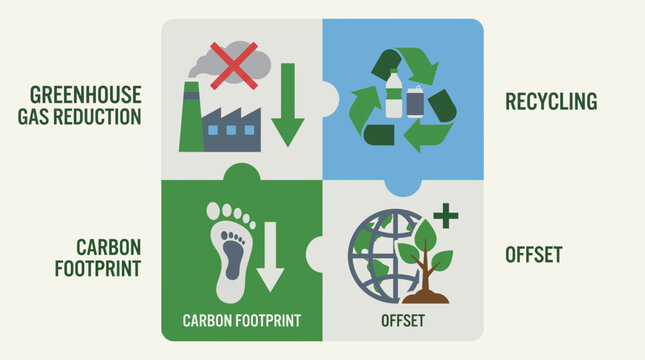 Greenhouse Gas Reduction Recycling Carbon Footprint Offset