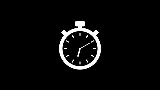 Stopwatch time gif animation seconds minutes