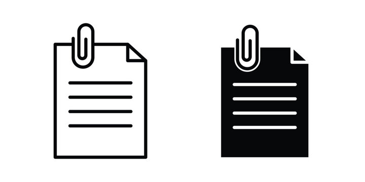 Attach document icon