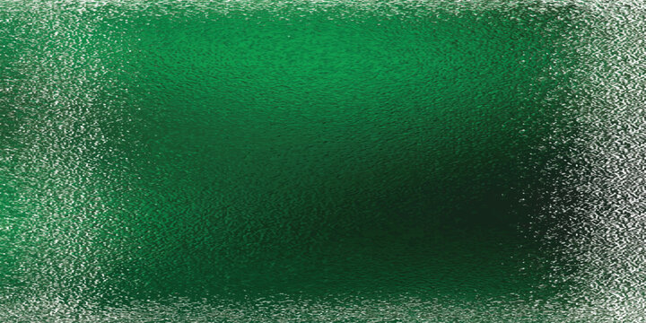 Abstract textured green background with subtle gradient effect.