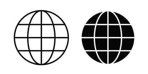 Obraz premium Globe icon