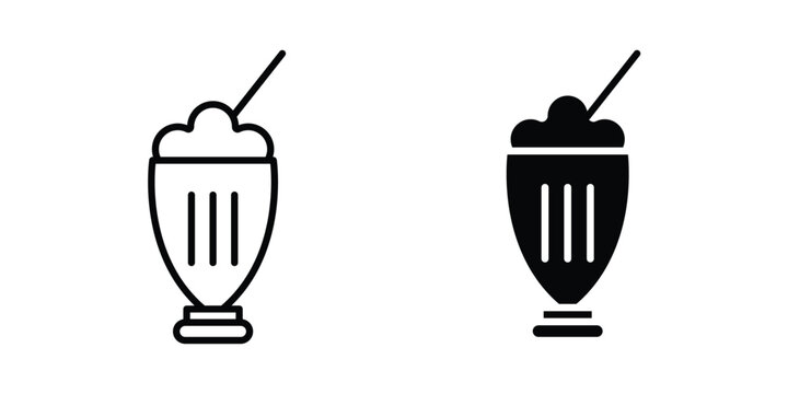 Milk shake icon