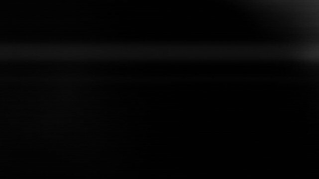 Dark Retro TV Noise.Black CRT scanlines texture background for glitch video effect.