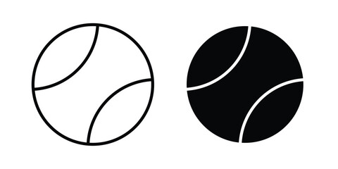 Obraz premium Tennis ball icon