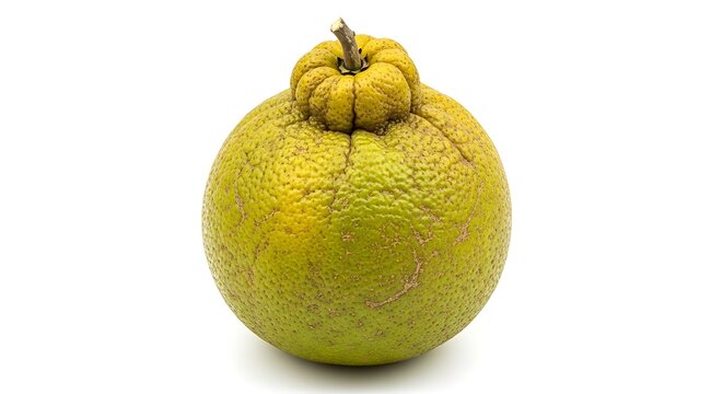 Ugli fruit isolated on white background