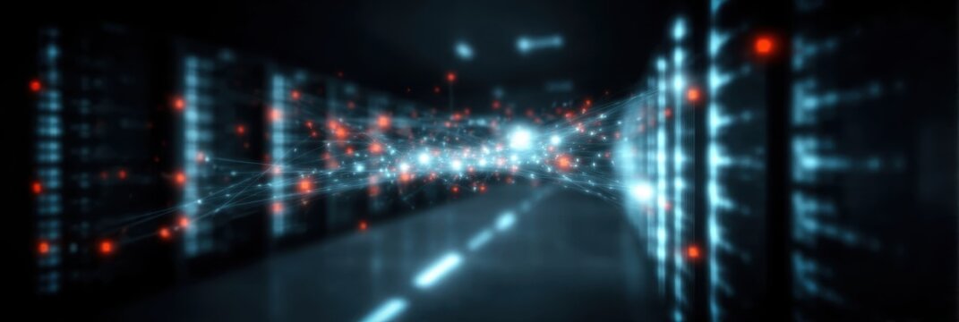 Deep data processing within the computer system is managed by software that links to the network infrastructure for information technology work.